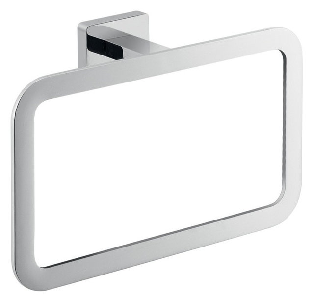 square wall mounted towel ring