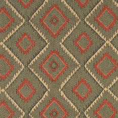 Green Beige And Red Diamond Southwest Style Upholstery Fabric By The Yard Green Beige And Red Diamond Southwest Style Upholstery Fabric By The Yard