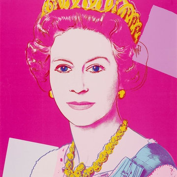 Queen Elizabeth II of the United Kingdom 336 by Andy Warhol