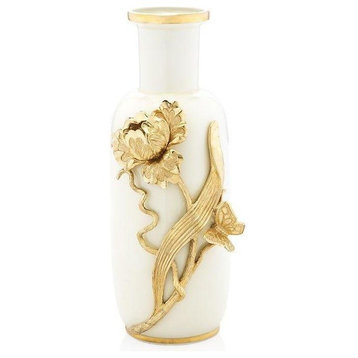 Jay Strongwater Addilyn Tulip/Butterfly Vase SDH2485-292