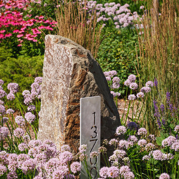 Modern Prairie Front Landscape - New Berlin, WI