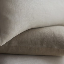 Barn & Willow : Belgian Linen Throw Pillows - Decorative Pillows