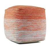 Deli Pouf Cover, Orange