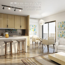 3D interior renderings
