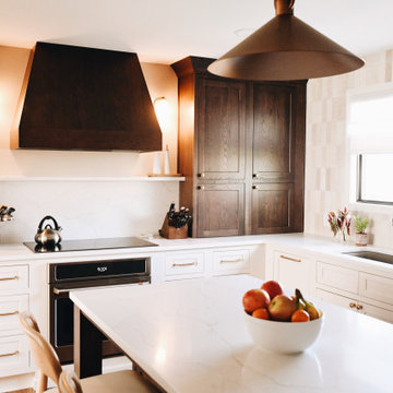 Open Concept Kitchen Remodel with Expanded Island + Natural Light
