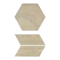 Hexawood Tan - Wall And Floor Tile