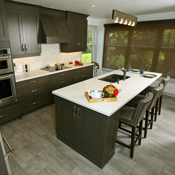 Natural & Beautiful Transitional Kitchen in a Port Hope Home
