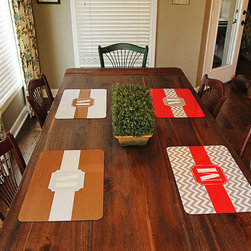Chic Personalized Placemats - Placemats