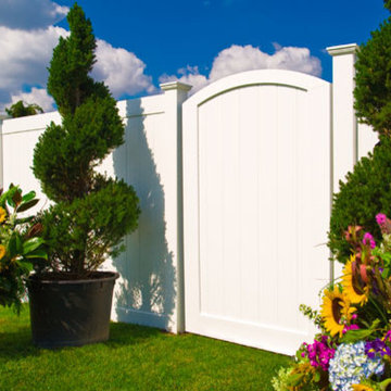 White Vinyl Fence in NJ
