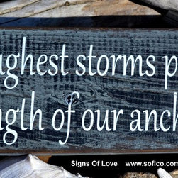 Handcrafted Beach House Decor Signs - Products