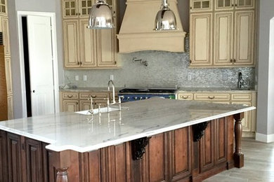 Inspiration for a mediterranean kitchen remodel in Orlando