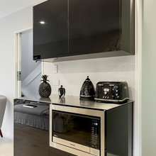 black kitchen