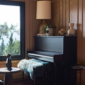 Custom Home Bar/Piano Room
