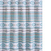 Barefoot Bungalow Bath Shower Curtain Phoenix - Turquoise 72x72