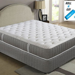PRIMO ANTARES 10.5" QUEEN MATTRESS POCKET COIL INNERSPRING GEL FOAM - Mattresses