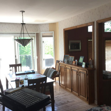 BEFORE: Old Dining-Room Design