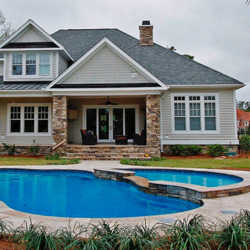 Poolside Covered Patio