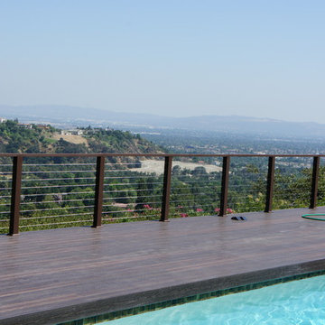 IPE color PVC DECK