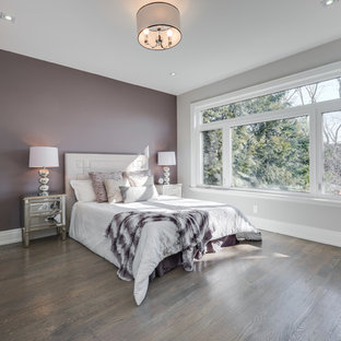 75 Beautiful Bedroom with Purple Walls Pictures & Ideas | Houzz