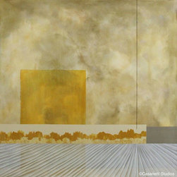 Abstract-Yellow - Paintings