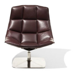 Knoll - Jehs+Laub Lounge, Pedestal Base Leather - Products