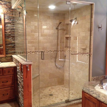 Rustic Elegant Master Bath