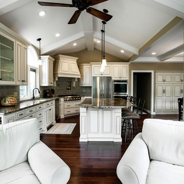 Elegant Antique White Kitchen