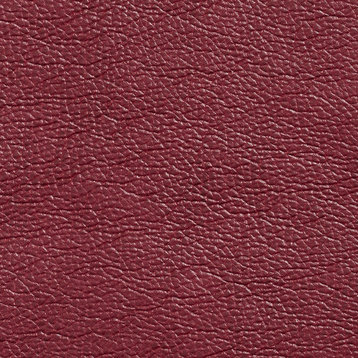 Cranberry Red Breathable Leather Look And Feel Upholstery By The Yard