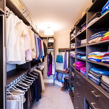 Master Custom built walk in closet