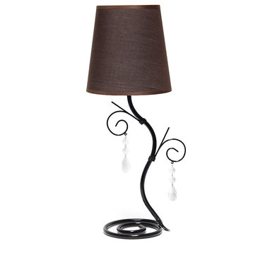 Creekwood Home Priva 19" Winding Ivy Desk Lamp/Brown Shade - CWT-2006-BW