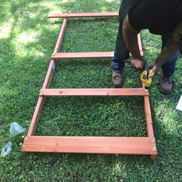 Riverdale, GA play set build