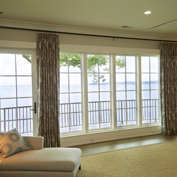 Transitional House Renovation in Lexington on Lake Murray by Evon McAngus