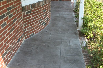 Stamped concrete patio photo in Baltimore