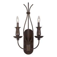 Lafayette 2-Light Prairie Rock Interior Wall Sconce