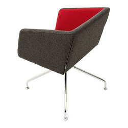 Box Swivel Armchair by B&T - Dining Chairs