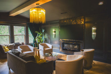 Inspiration for a home theater remodel in Nashville