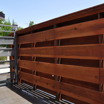Courtyard Fence & Gate After