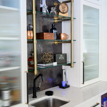 Modern kitchen with French Country detail