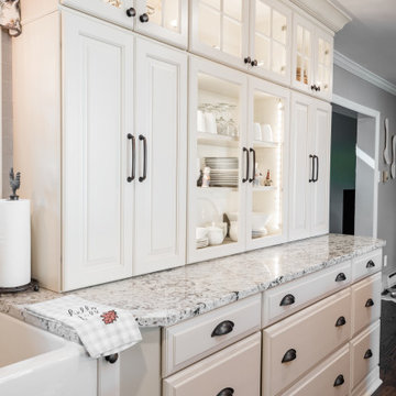 Massive Open Plan Kitchen and Dining Remodel