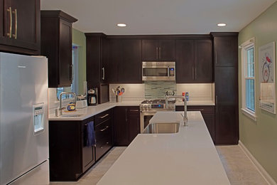 Kitchen - contemporary kitchen idea in DC Metro