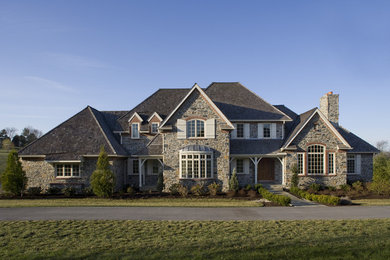 Traditional exterior home idea in Philadelphia