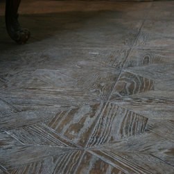 Faux Wood Flooring made from Concrete Tiles - Wall And Floor Tile