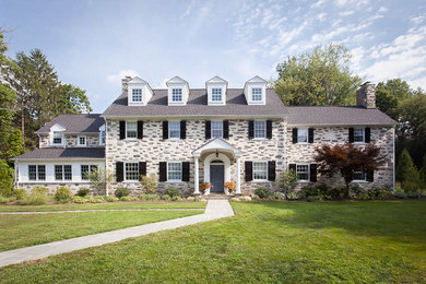 Inspiration for a timeless exterior home remodel in Philadelphia