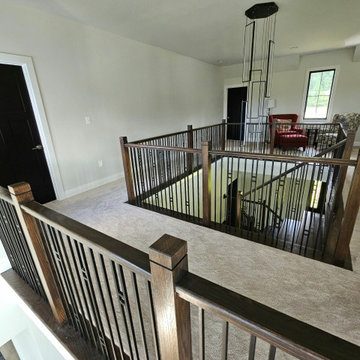 Project #109 | U-Shaped Stairs in Countryside Retreat