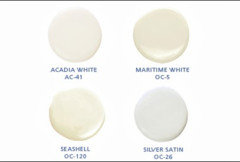 A slightly warm-"ish" white paint colors without being YELLOW?? Help