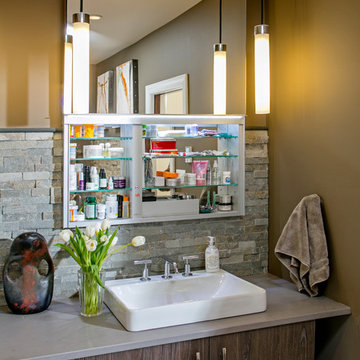 Transitional Master Bathroom