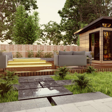 Backyard Exterior Design - San Jose