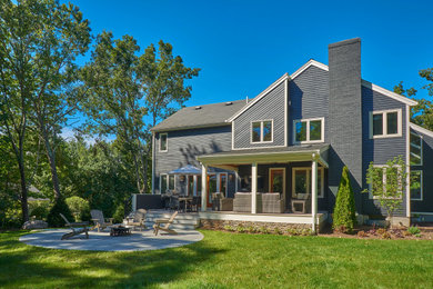 Trendy porch idea in Boston