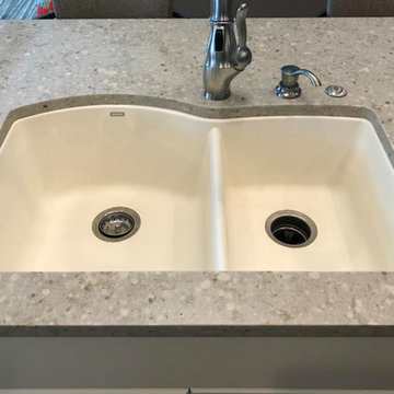 Waypoint and Custom Amish Cabinetry- Painted Vanilla