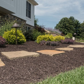 Craftsman Home with perennial gardens